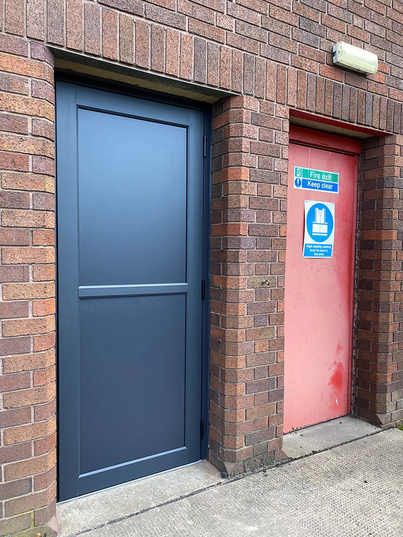 The First Residence Collection Fire Escape Door HWL Windows